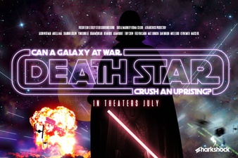 Death Star Font: Bold Sci-Fi Display Typeface for Designers