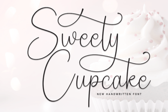 Sweety Cupcake Script Font Free Download