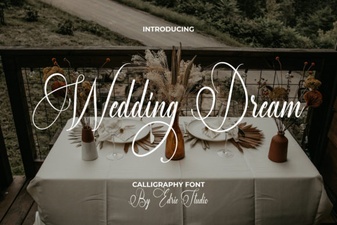 Elegant Wedding Typography & Dreamy Font Ideas