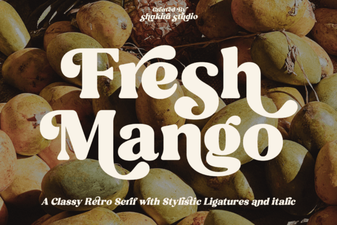 Fresh Mango Font: Vibrant Typography for Creative Projects