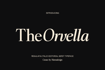 Orvella Font: Elegant Typeface for Creative Design Projects